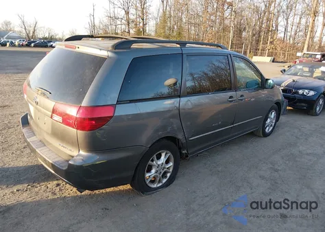 2004 Toyota Sienna Xle из США, поврежденный, VIN 5TDZA22C64S220995